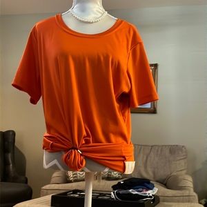 Orange shirt